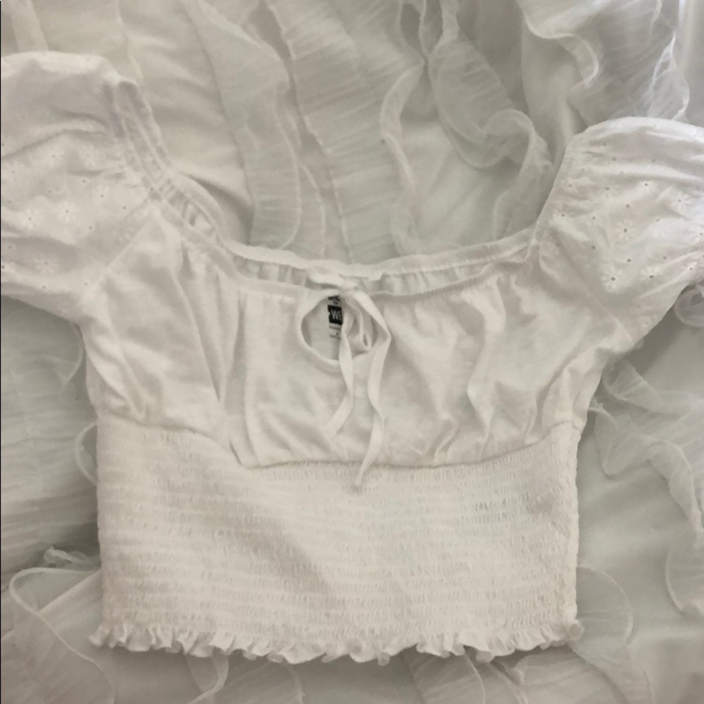 Pac Sun Off the Shoulder Crop Top